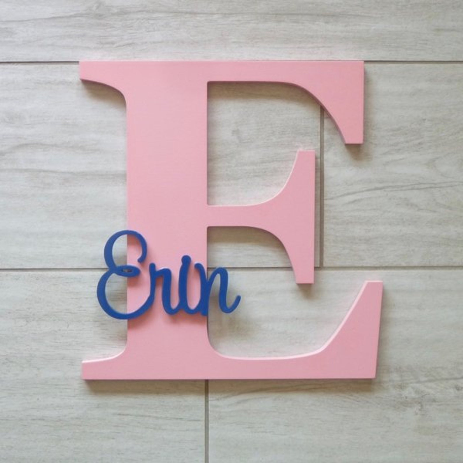 Wood letters Nursery letters Personalised letter Wall Etsy