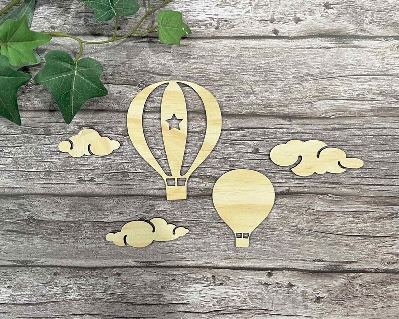 Hot Air Balloon Nursery Decor, Laser Cut Hot Air Balloon Wall Art ...