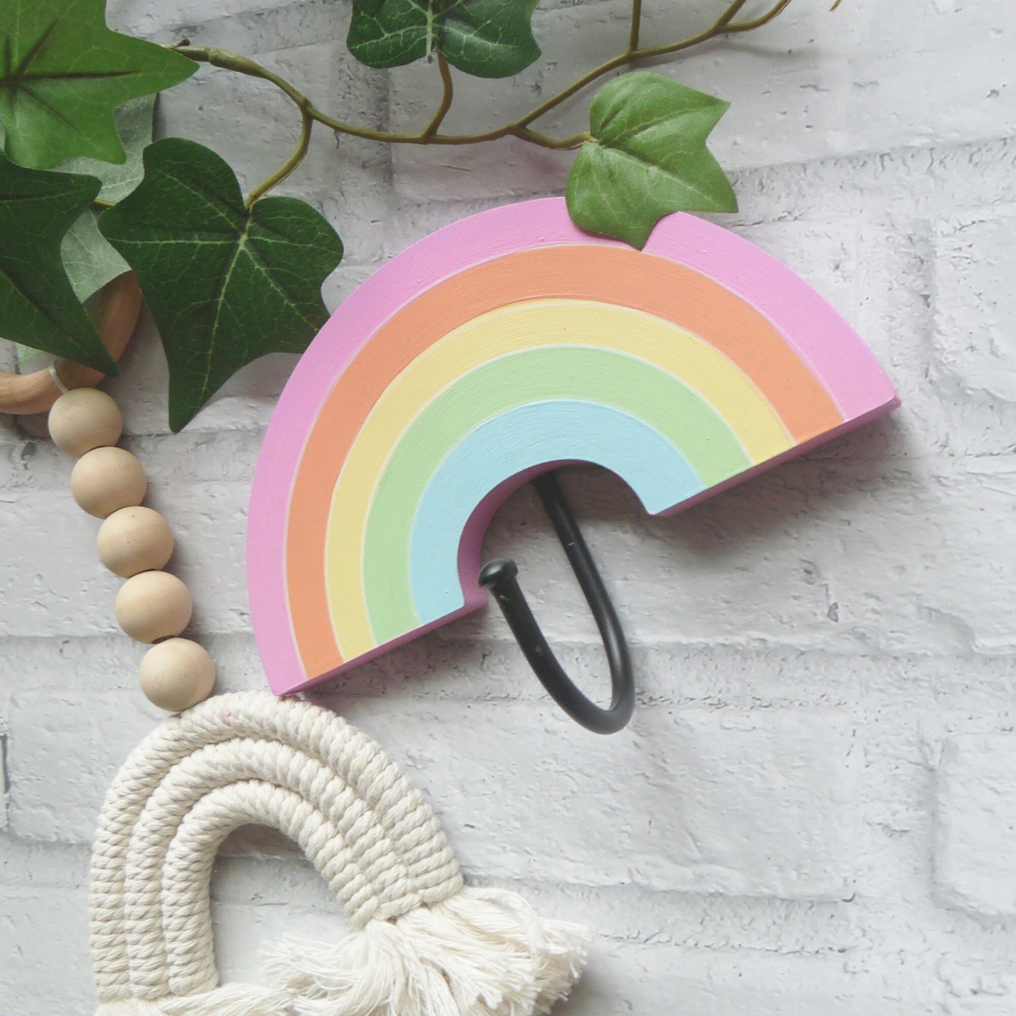 Rainbow wall hook hotsell