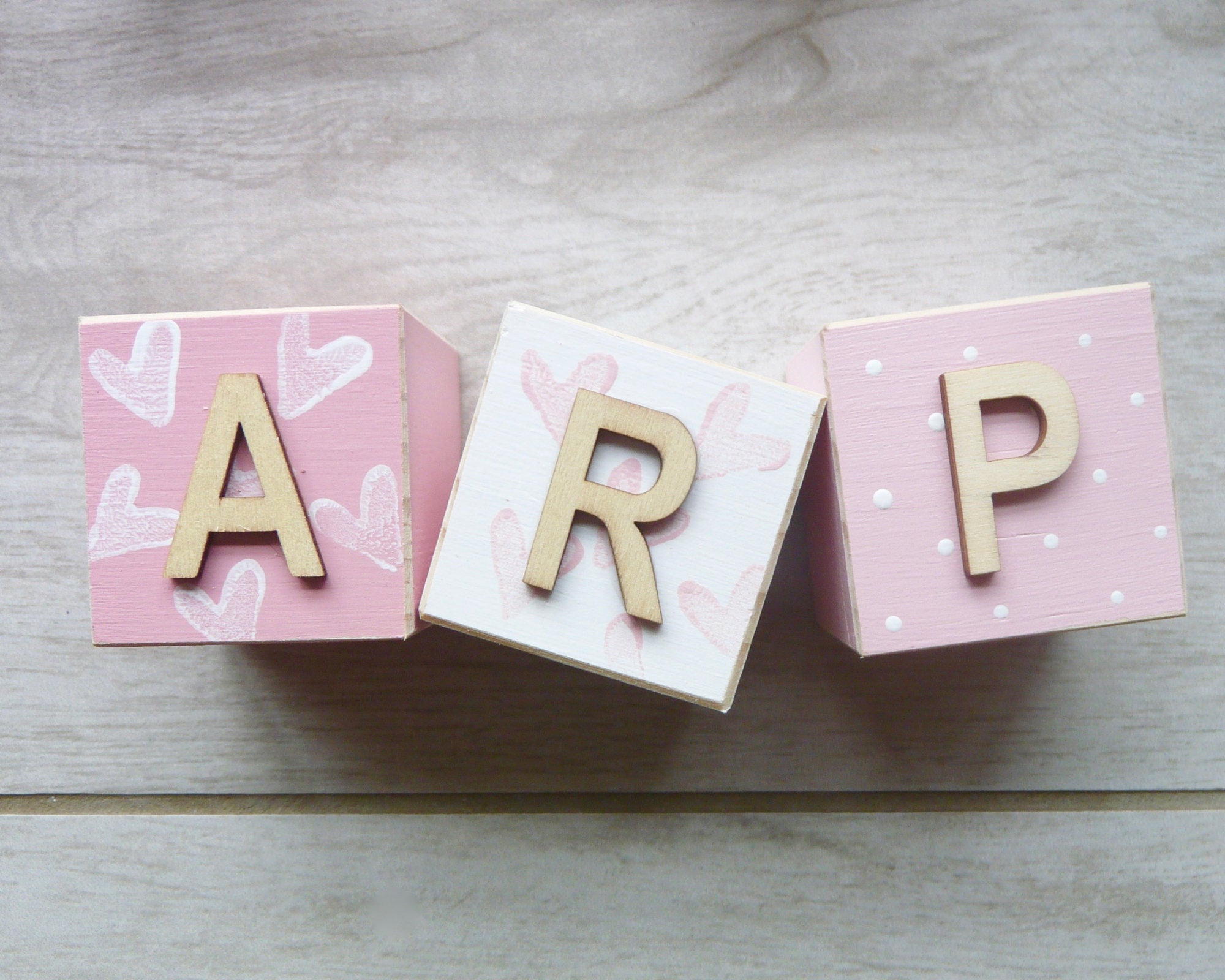 Personalised Baby Name Blocks Wooden Blocks With Letters Etsy Australia