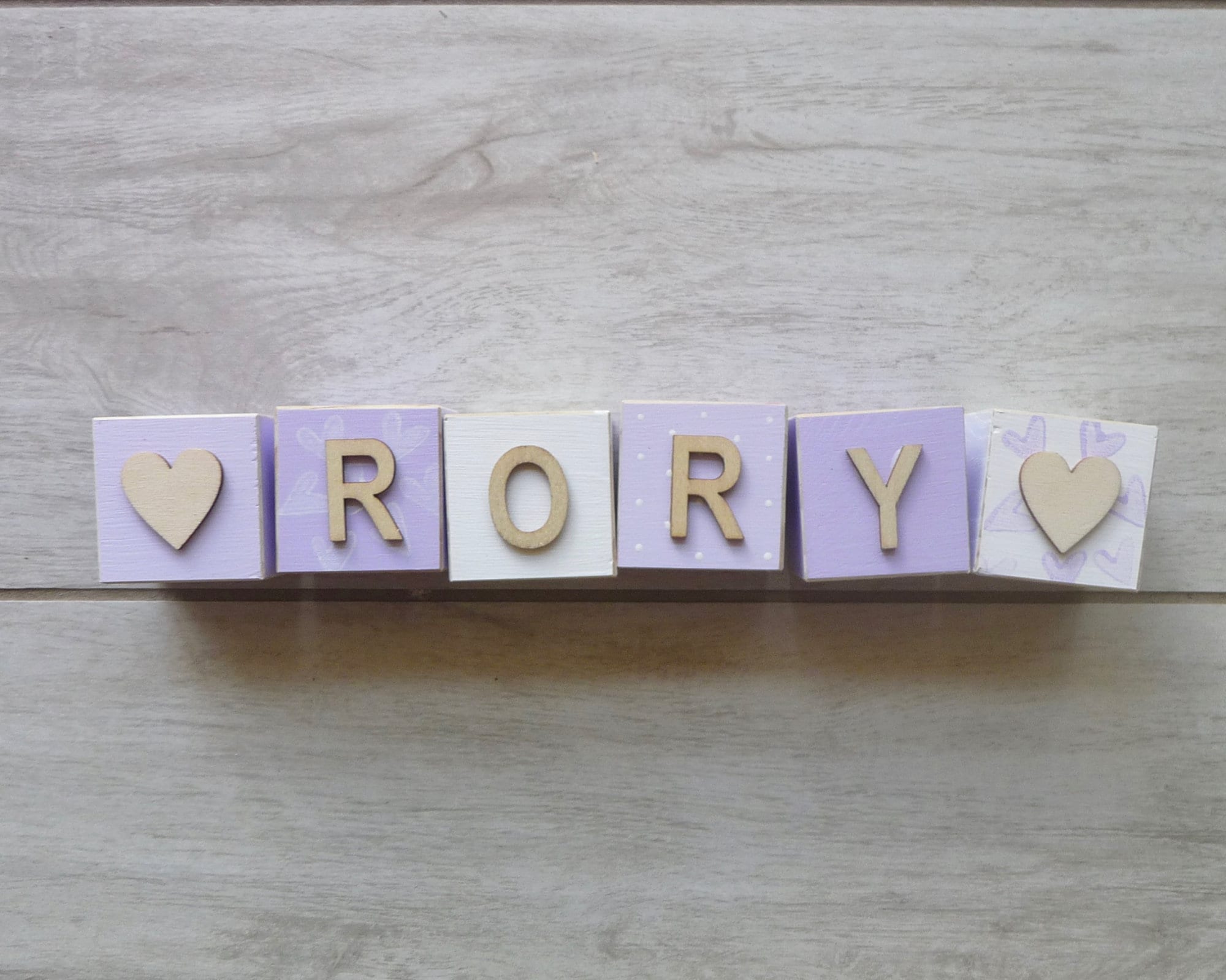 Personalised Baby Name Blocks Wooden Blocks With Letters Etsy