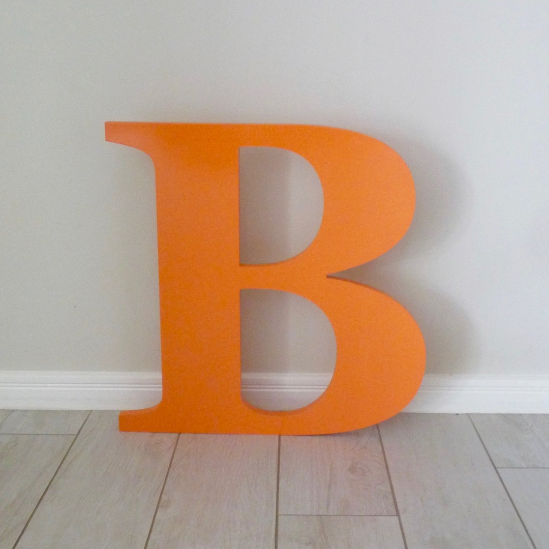 Large Wood Letters, Nursery Letters, Massive Wooden Letters, Personalised Wall Decor Etsy