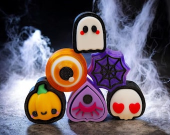 Halloween Fidget Clicker: Gruseliger mechanischer Schlüsselanhänger Fidget