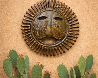 Large Metal Sun Decorative Hanging~ Authentic Decor for indoor/outdoor