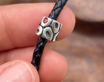 Sterling Silver Spacer Bead// 925 Sterling Silver 10mm Pandora Style Bead//