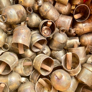 Rustic Garden Bells~Old World Copper bells for home & garden~ 2” or 7” size options