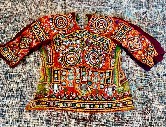 GORGEOUS, Vintage Chakla Tops// One-of-a-kind Art… - image 1