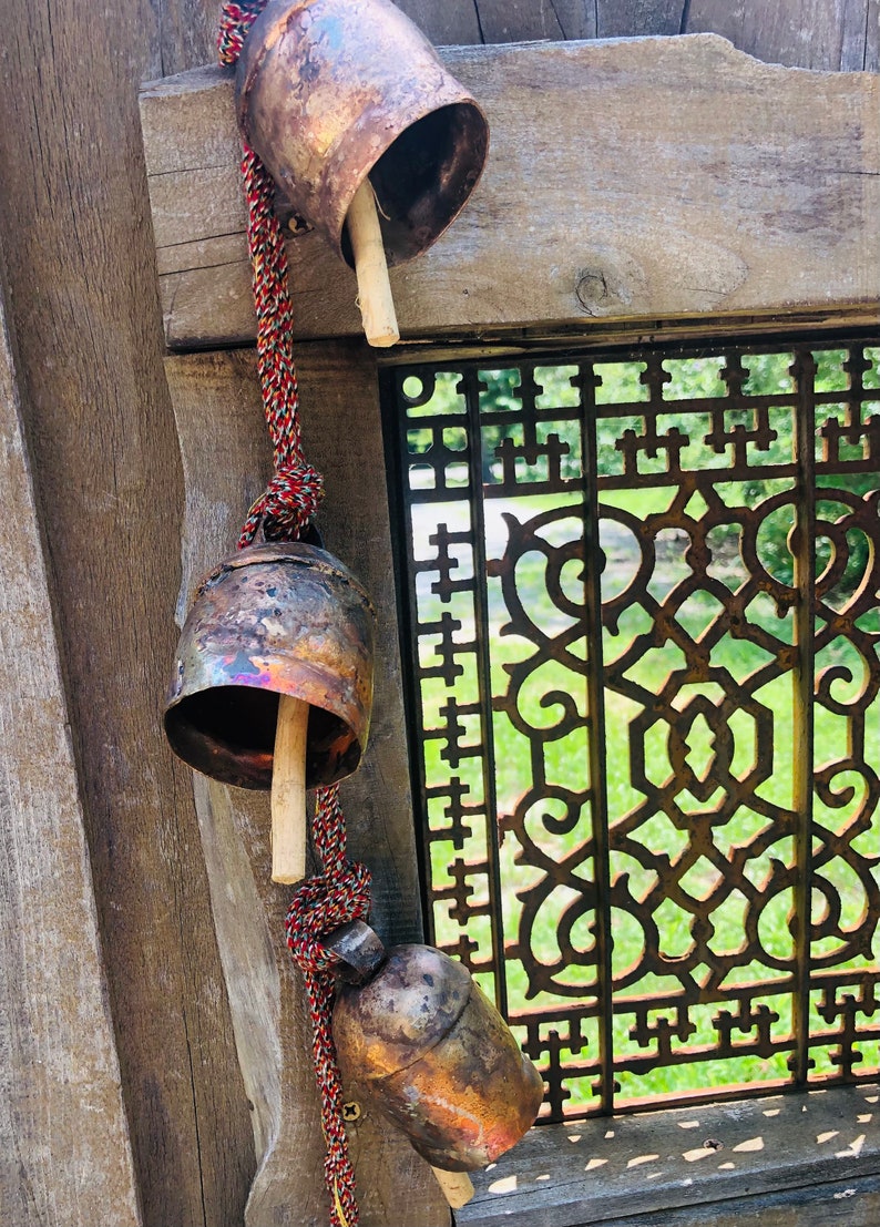Rustic Garden Bells4in. Old World Copper Bells for Home & Etsy