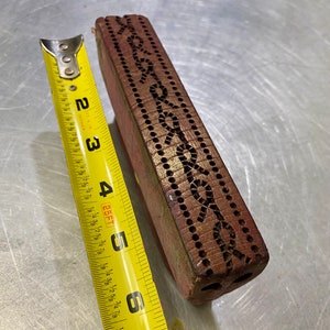 Batik-drukblok - stempel met organisch patroon - ONE OF A SOORT - prachtige, handgemaakte houten stempel voor textieldruk, aardewerk, eclectisch decor, kunst