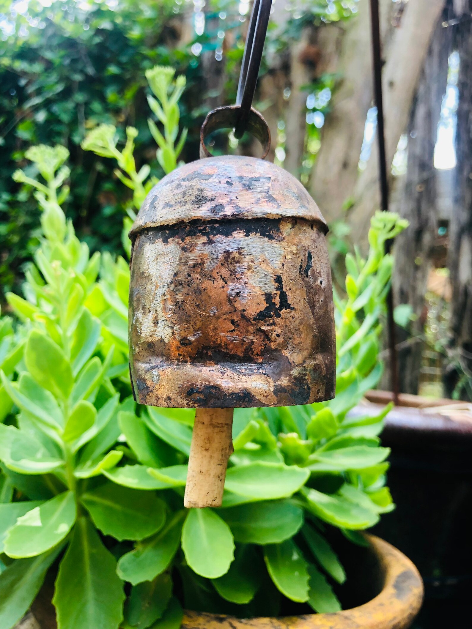 Rustic Garden Bells4in. Old World Copper bells for home & Etsy