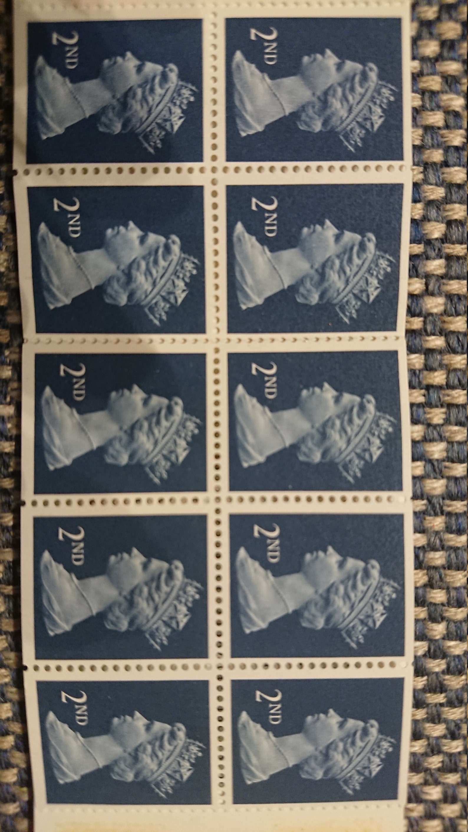 1978s SECOND CLASS STAMPS From Royal Mail Great Britain Etsy UK