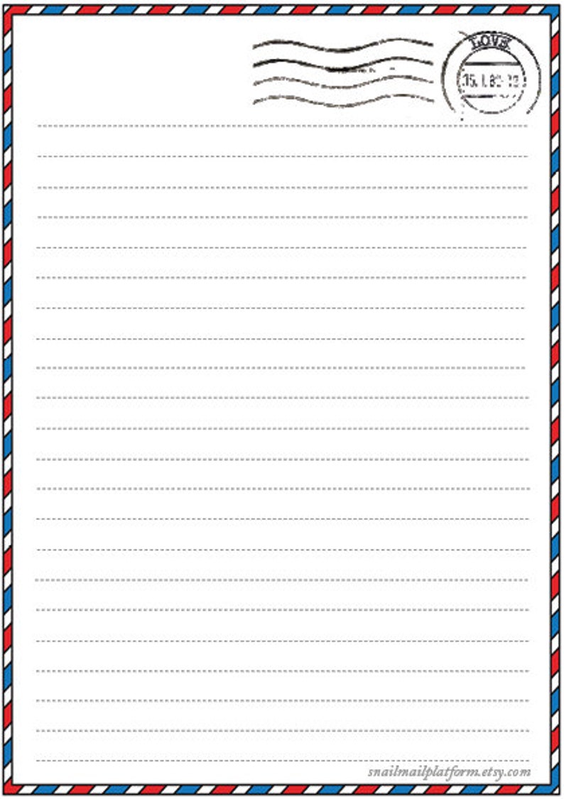 Paper Mail Template Paper Mail Template