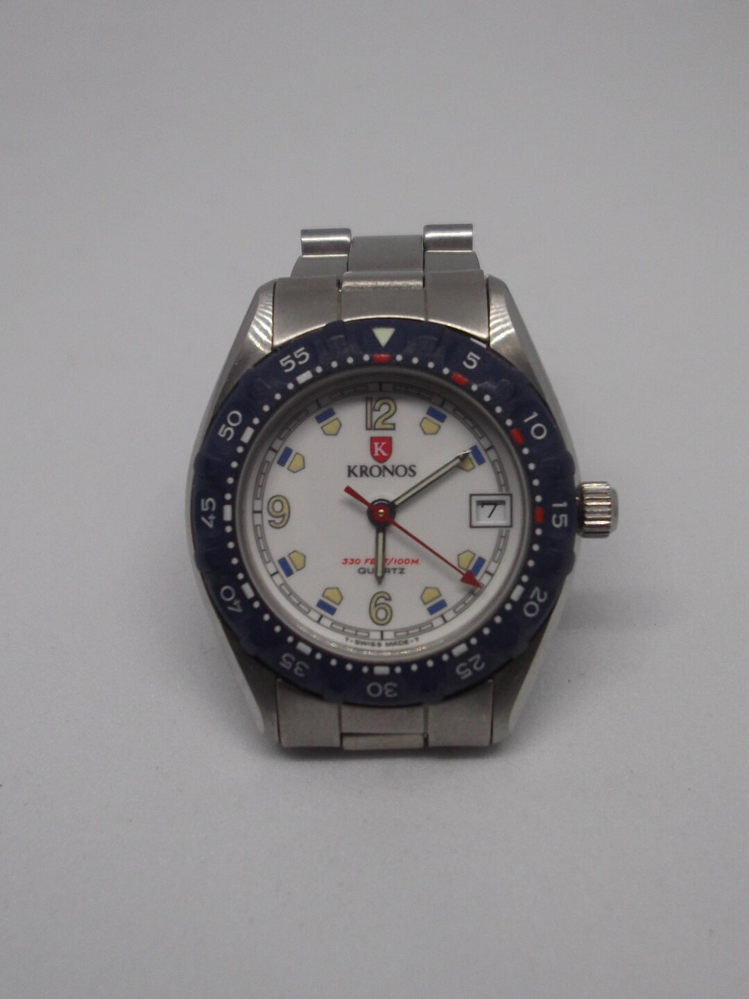 Reloj Kronos deportivo o nautico de señora o cadete de correa de