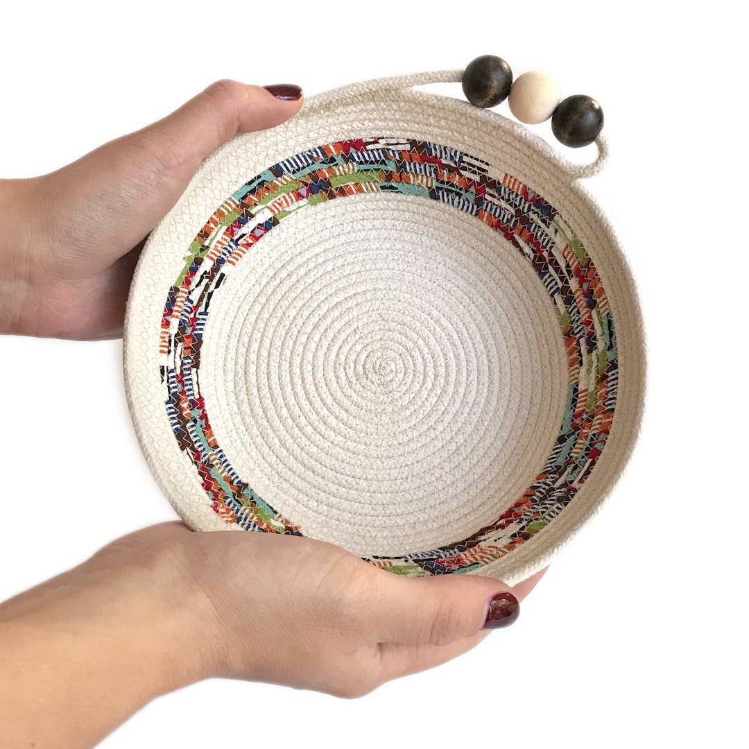 White - Handcrafted Fabric Valet Tray (9 x 7 in) 10 main image 0