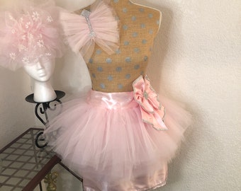 Pink Bridal Shower Apron Ensemble