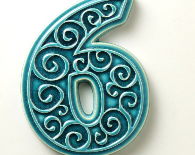 Цифра 6 красивая картинка