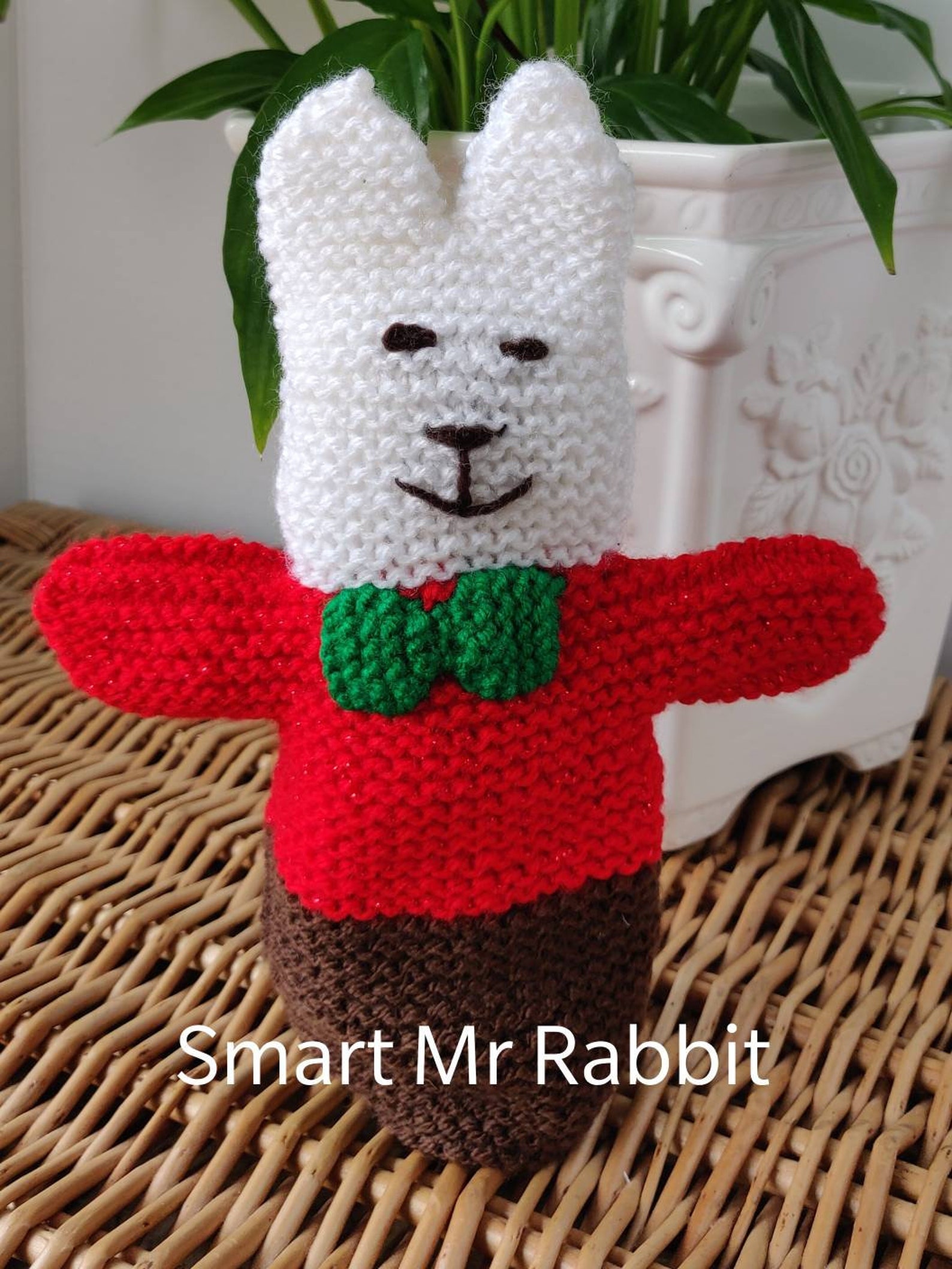 Knitted Character Hand Puppets Etsy