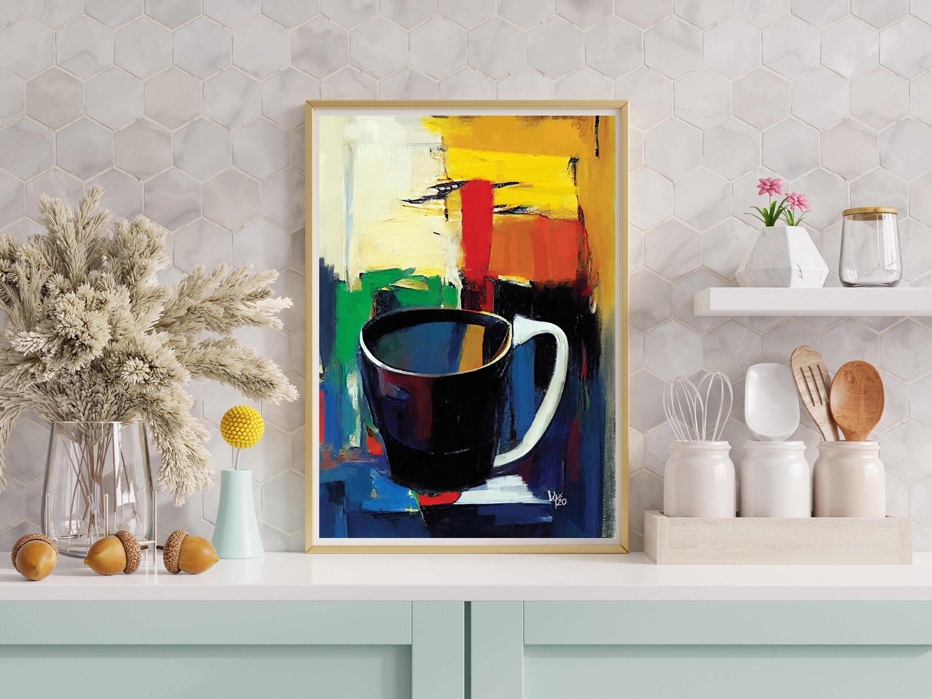Coffee Bar Wall Art Coffee Shop Wall Art Wall Art Coffee Shop Etsy