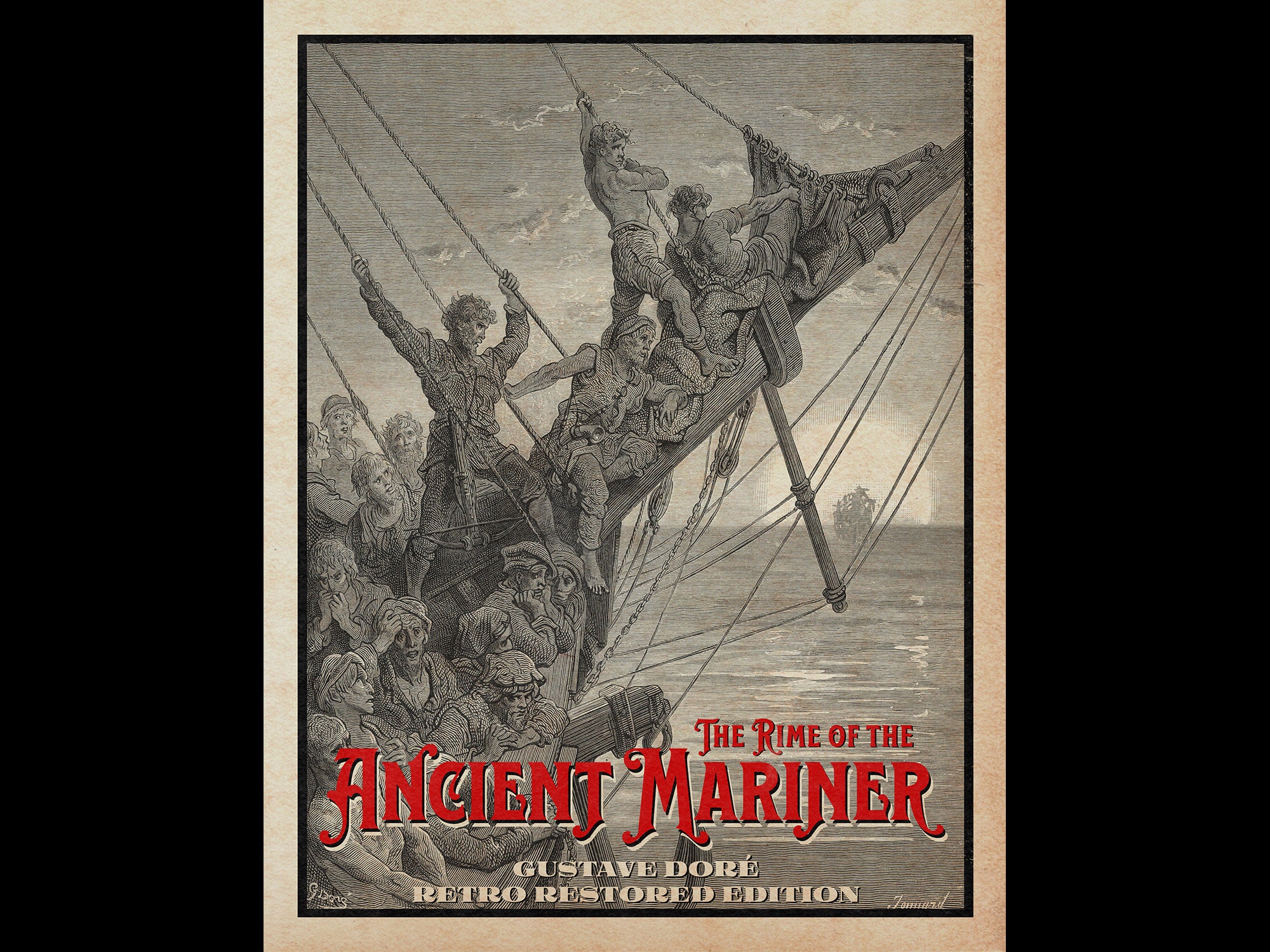 The Rime Of The Ancient Mariner Gustave Dore