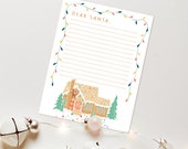 PRINTABLE Letter to Santa for Students, Dear Santa Letter for Kids, Christmas Activity for Classroom, Printable Template for Santa, Holidays