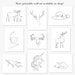 PRINTABLE Moose Line Art Black &amp; White Minimalistic Print, Home Decor ...