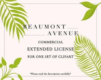 Beaumont Avenue Extended Commercial License for Cliparts