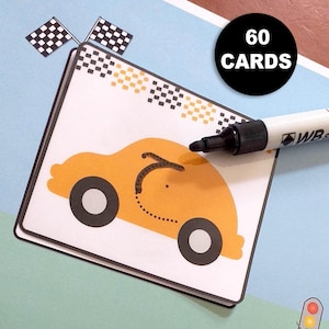 60 cartas do alfabeto árabe traçam e identificam tapete de jogo, letras árabes, atividade prática, Alcorão, educação domiciliar, pré-escola, عربى - Download instantâneo