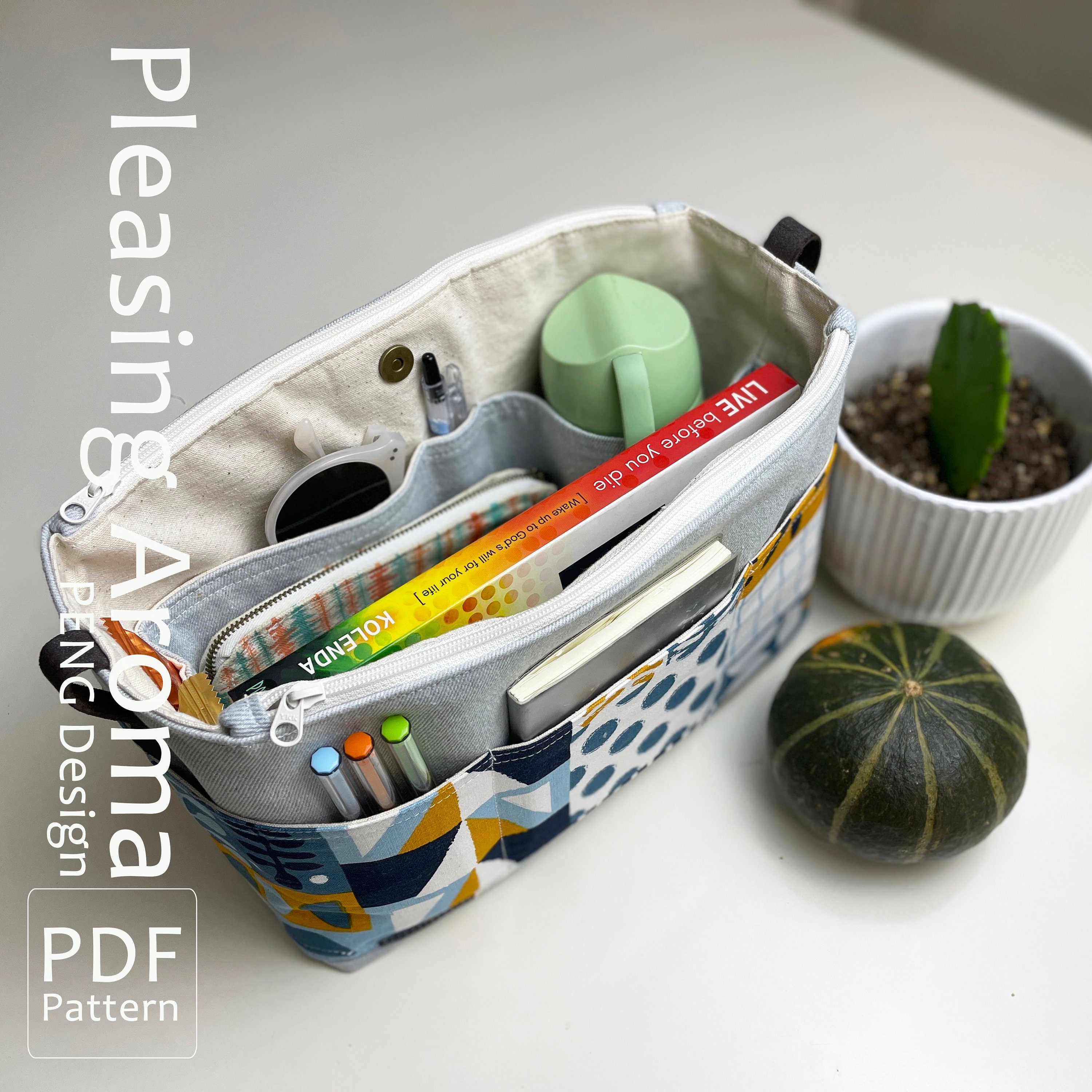 Diy tote bag organizer best sale