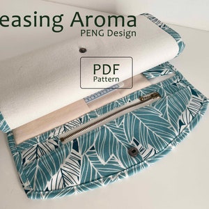 Sewing Pattern Knitting Needle Case/2 Size/Needle case pattern/Canvas Needle Holder Pattern/PDF/Knitters Organizer image 2