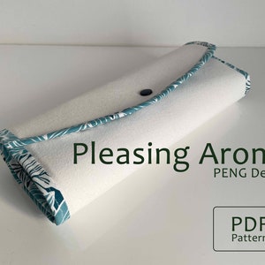 Sewing Pattern Knitting Needle Case/2 Size/Needle case pattern/Canvas Needle Holder Pattern/PDF/Knitters Organizer image 3