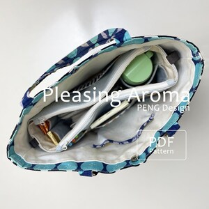 Tote Organizer With Templates, Bag Insert, Sewing Pattern, Craft ...