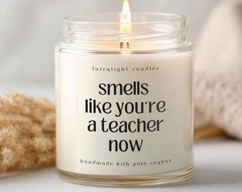 Studium Referendariat Abschlussgeschenk für Lehrer – smells like you are a teacher – geschenk Studiumbschluss Lehramt Berufseinstieg Lehrer