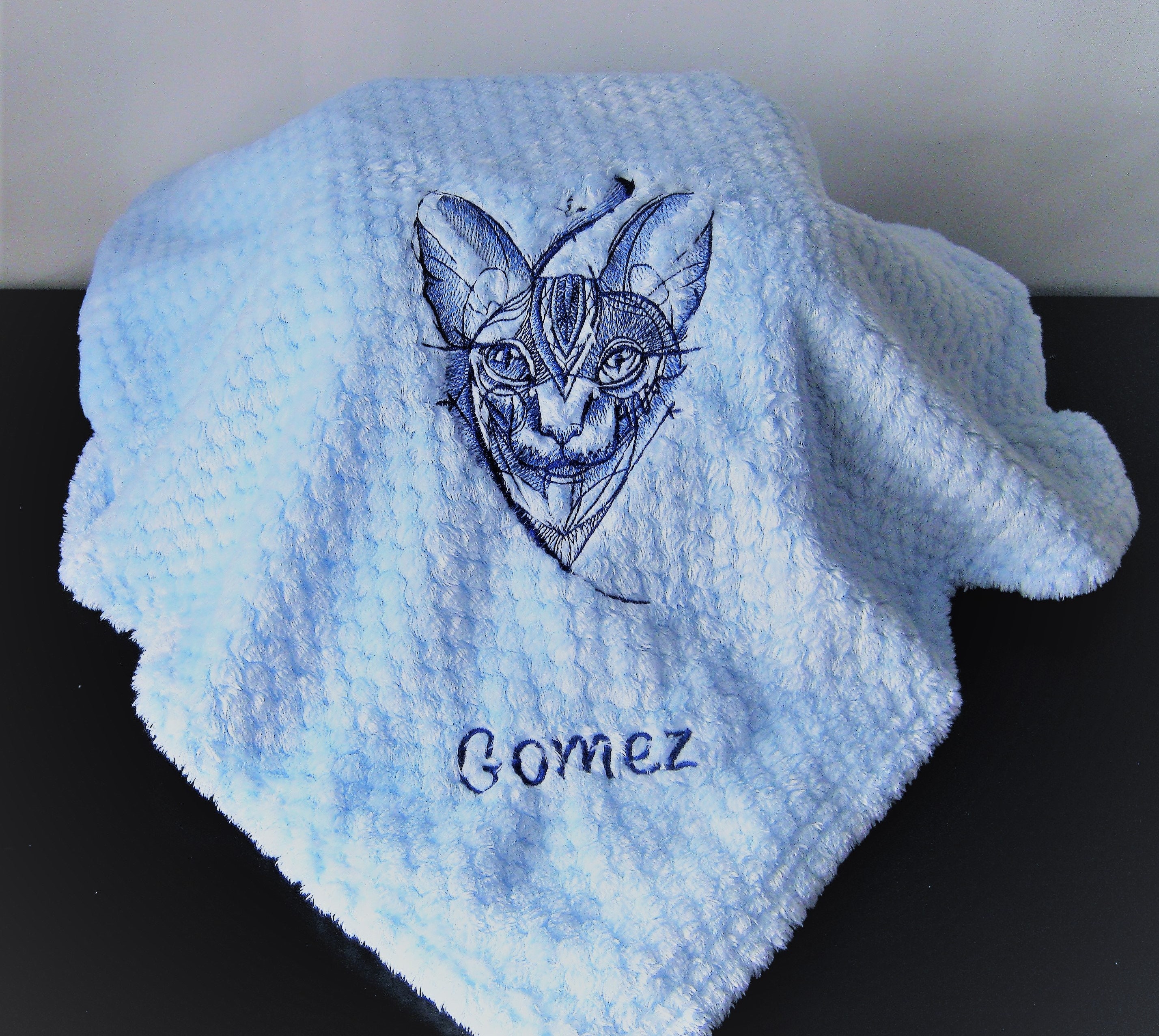 Personalised Sphynx Cat Blankets Etsy UK