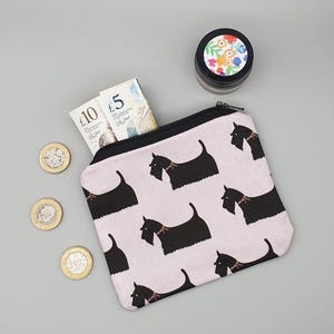 Scottish Terrier Purse - Scottie, Scotland, Scottish, tartan, dog, coin purse, handbag, holidays, vacation, summer, bag