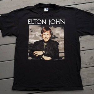Vintage 1995 Elton John Concert Tour t-shirt Made in USA XL