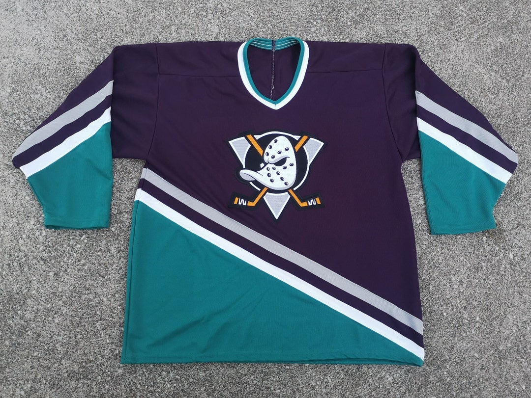 Starter Anaheim Mighty Ducks Jersey Vintage 90s NHL Hockey Sewn Mesh Size  XL