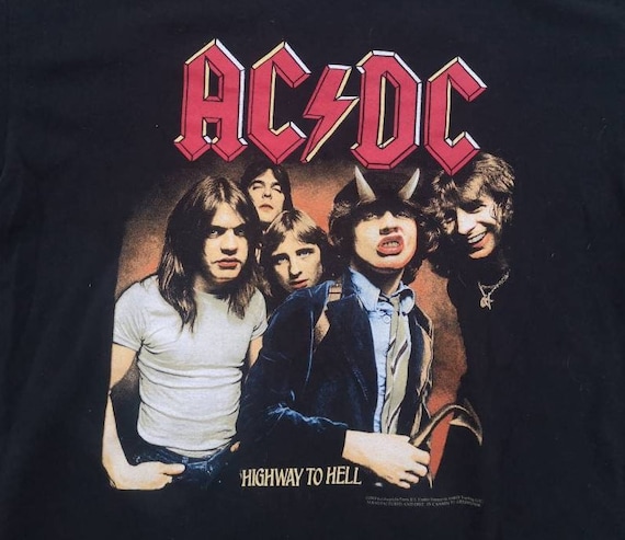 Vintage 2003 AC/DC Highway to Hell T-shirt (medium) - Etsy