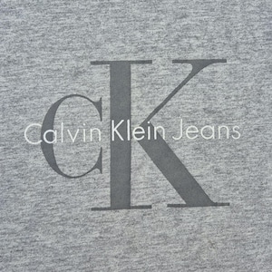 Vintage & Classic 90&#39;s Calvin Klein Jeans CK Hip Hop New York Designer Made in Canada triblend t-shirt / Medium