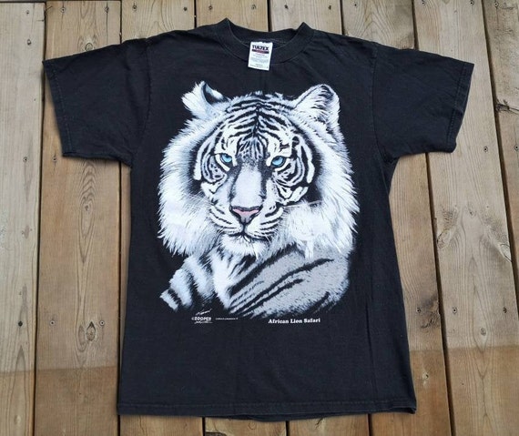 Grijs shirt online met tijger