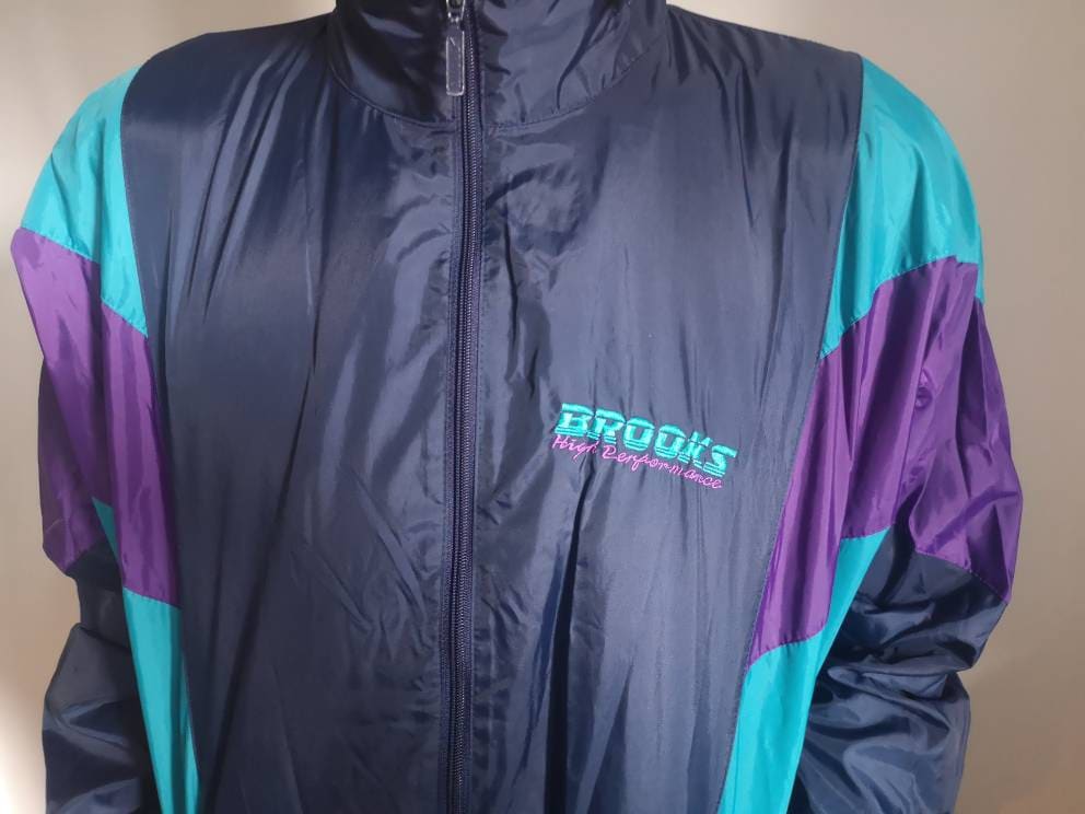 Vintage & Classic 80's / 90's Brooks / Nylon Full Zip-up Vintage & Classic 80's / 90's Brooks / Nylon Full Zip-up