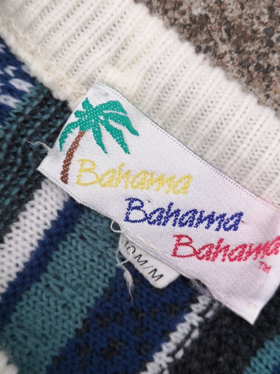 Vintage & Beautful 80's "Bahama" 3D Textured / Pa… - image 3