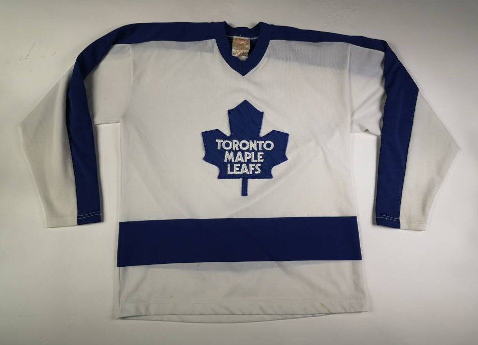 Vintage 70s Toronto Maple Leafs Jersey // 1970s Leafs Home