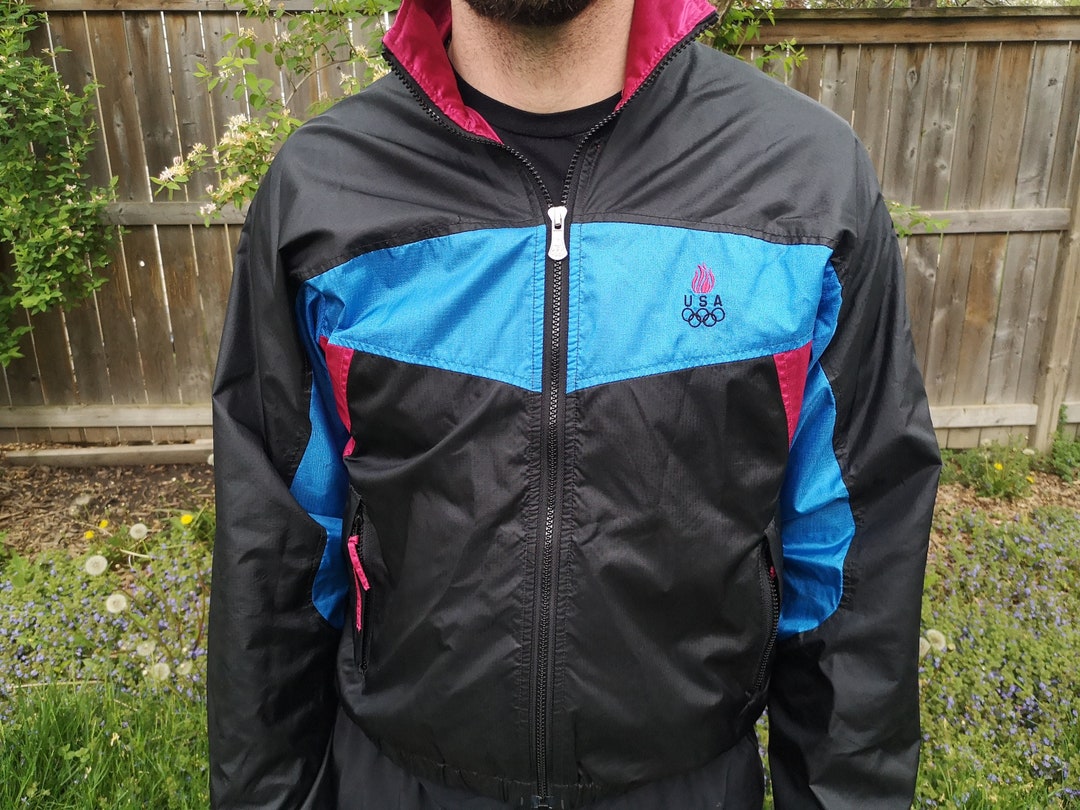 Vintage 90's 100% Nylon / Team USA Olympics / JC Penny