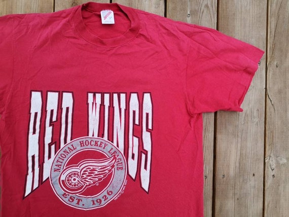 Vintage & Classic 1990 Detroit Red Wings Made in … - image 1