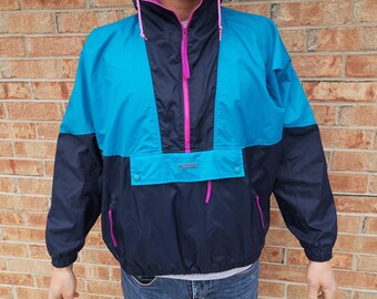 Vintage 90's Columbia Anorak Pullover Parka Jacket Size