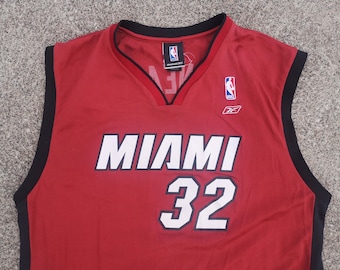Vintage Y2K Shaq Miami Heat Jersey, Reebok NBA #32, XL - Etsy Canada