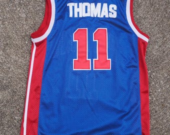 アディダス PISTONS ユニフォーム THOMAS 11 Vintage Detroit Pistons / Isiah Thomas #11 / Adidas / Officially