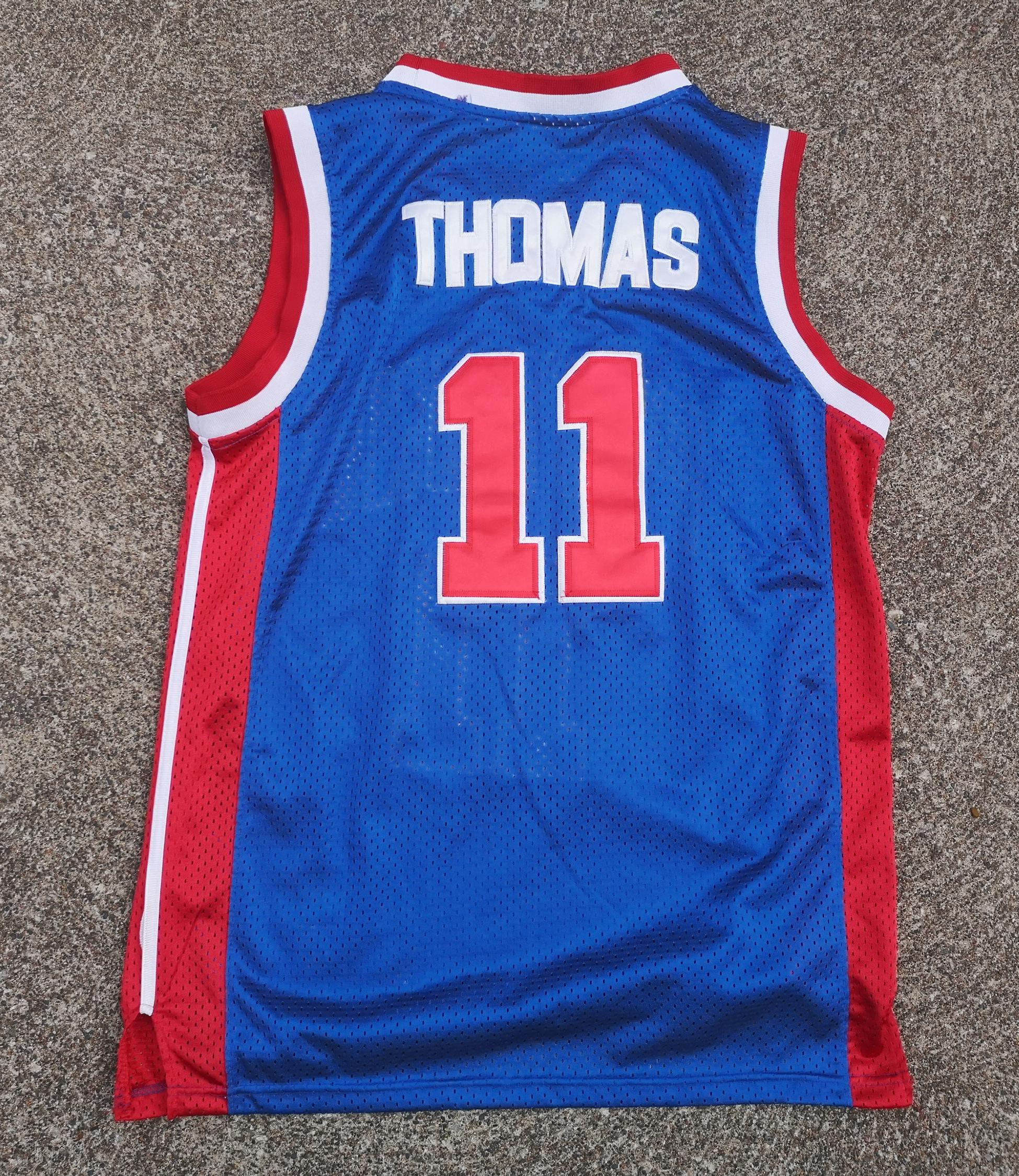 Vintage Detroit Pistons / Isiah Thomas #11 / Adidas / Officially