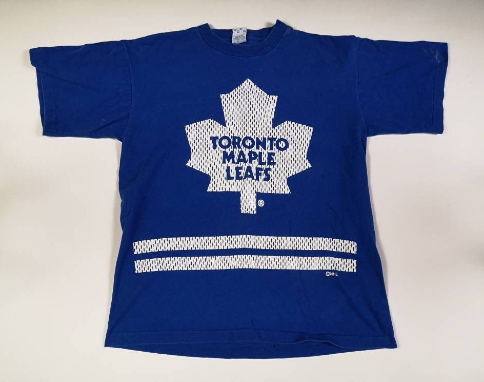 Vintage 90s CCM Youth L/XL Toronto Maple Leafs - Depop