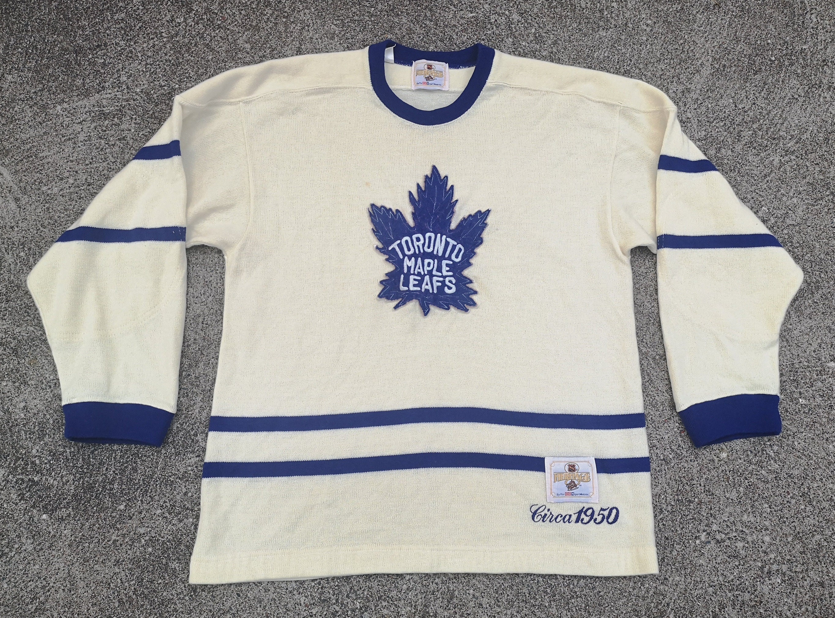 Vintage CCM Borje Salming Toronto Maple Leafs White NHL Hockey